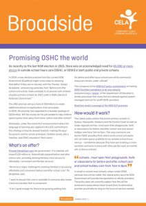 Broadside - Promising OSHC the world