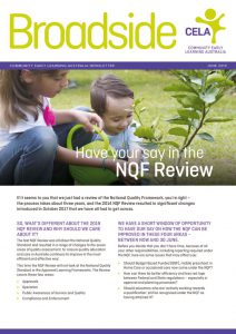 Broadside - Have your say in the NQF review - June 2019