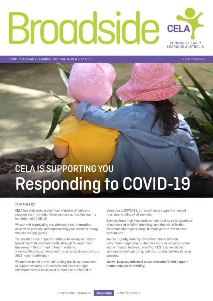 Broadside - Responding to COVID-19