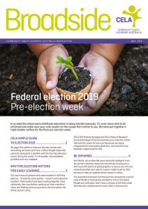 Broadside - Federal election pre-election week - May 2019