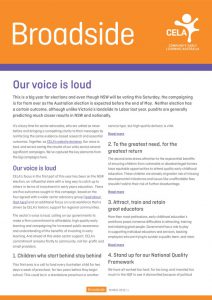 Broadside - Our voice is loud