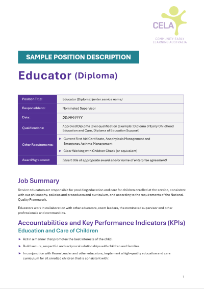 Educator (Diploma)