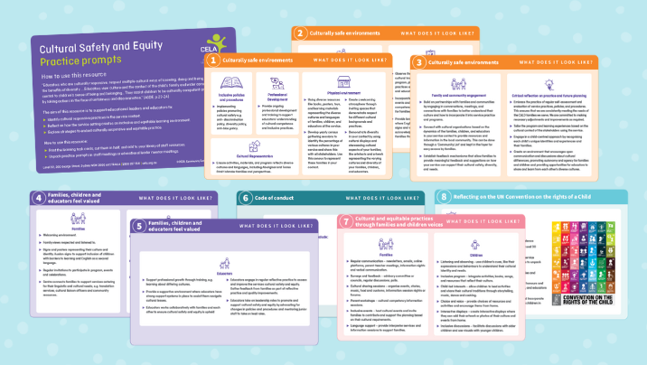 Cultural Safety and Equity: Practice prompts