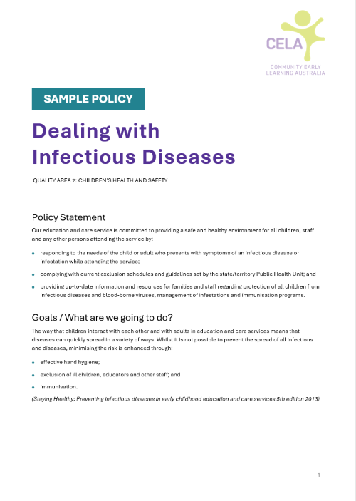 Dealing with Infectious Diseases