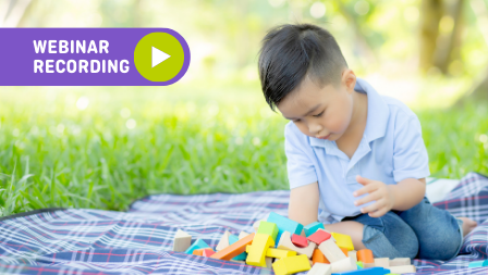 Enriching block play in the outdoors