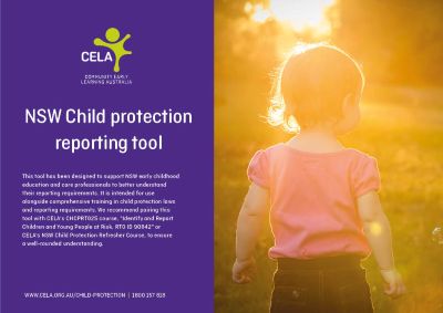 NSW ECEC Child Protection Reporting Tool
