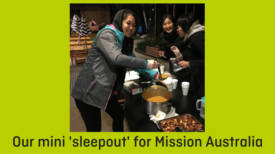 mission australia sleepout