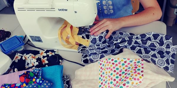 Making Boomerang Bags